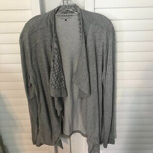 Pendleton open front draped cardigan, L